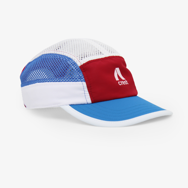 Crest Mesh Series Red White Blue
