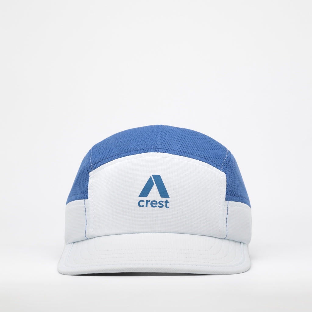 Crest Cap - Blue & White